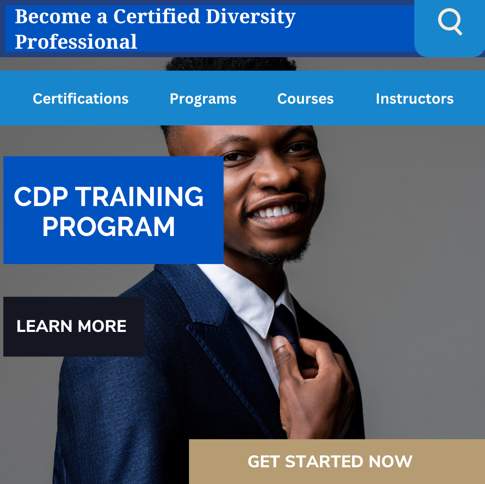 ONLINE Diversity Certification Program - Certified Diversity Professional (CDP)